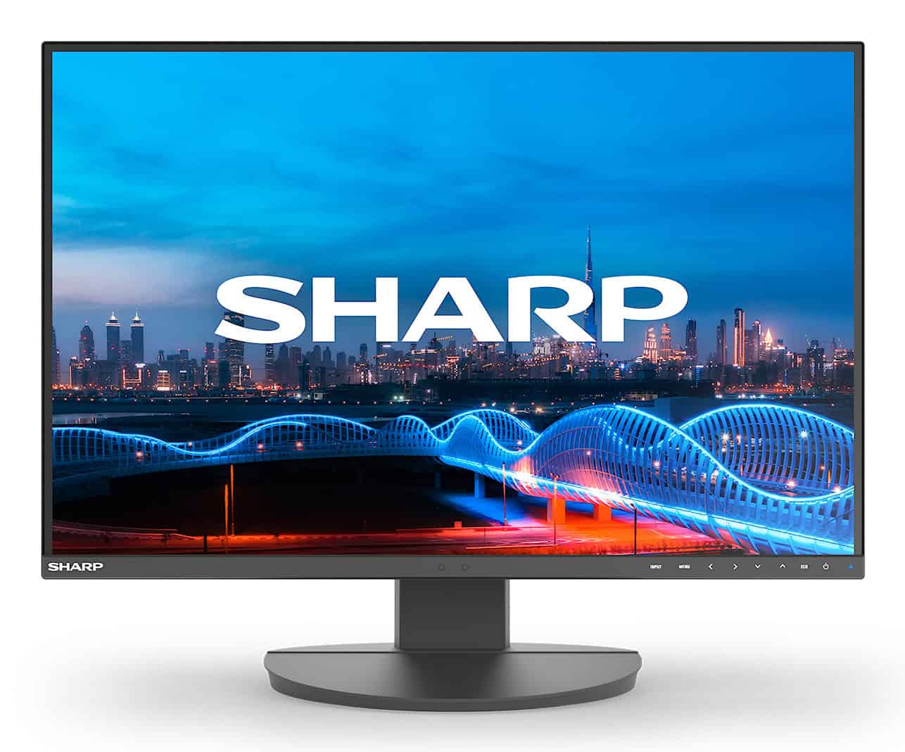 Sharp MultiSync EA241W computer monitor 61 cm (24") 1920 x 1200 Pixels Full HD LCD Zwart (60006210) thumbnail