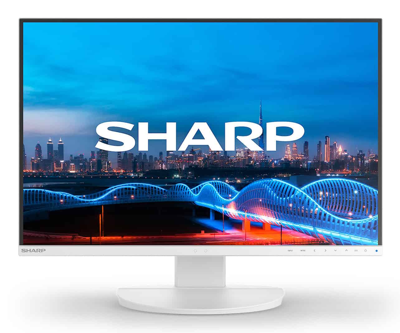 Sharp MultiSync EA241W computer monitor 61 cm (24") 1920 x 1200 Pixels Full HD LCD Wit (DDEA241WW) thumbnail