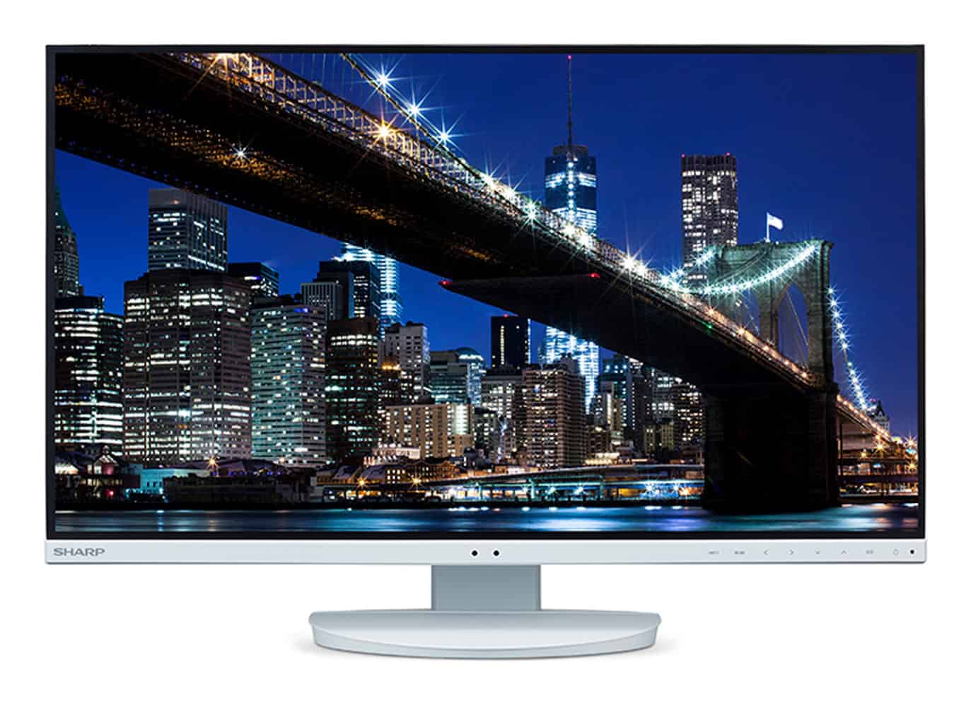 Sharp MultiSync EA272U computer monitor 68,6 cm (27") 3840 x 2160 Pixels 4K Ultra HD LCD Wit (L50DD-EA272UW) thumbnail