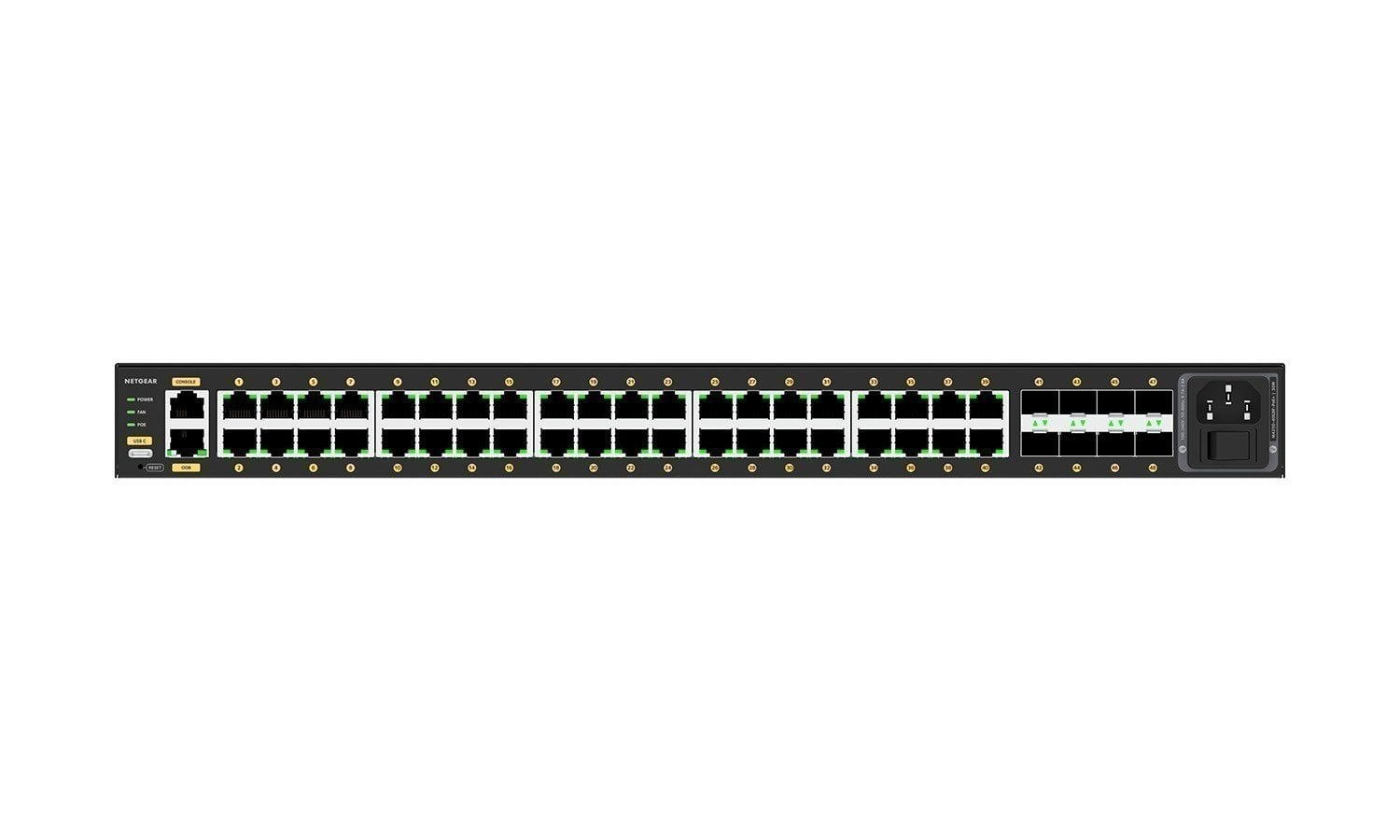 Netgear AV LINE M4250-40G8F-POE+ 40X1G (GSM4248P) (GSM4248P) thumbnail