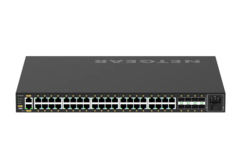 Netgear AV LINE M4250-40G8XF-POE+ (GSM4248PX) (GSM4248PX) thumbnail