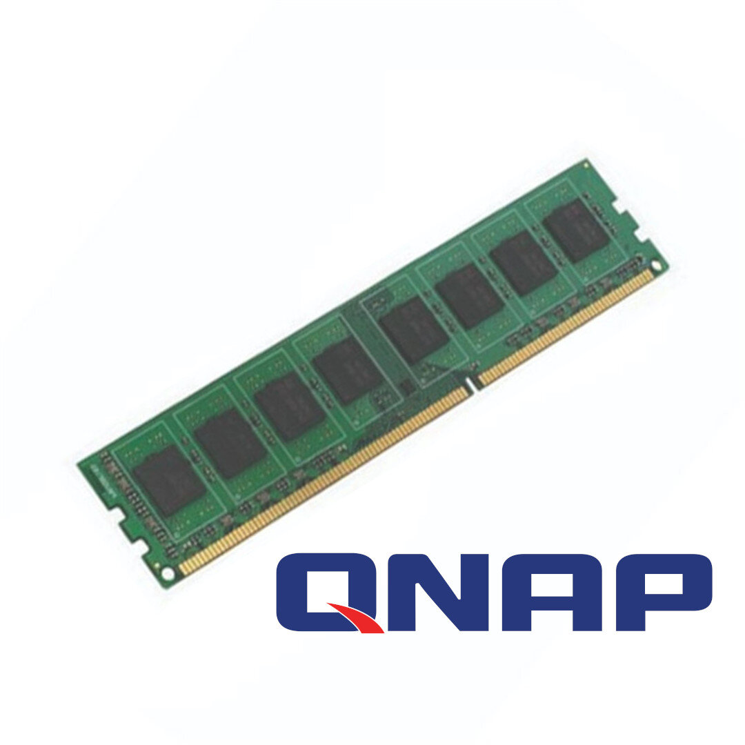 QNAP 8GB DDR4 ECC RAM 3200 MHz UDIMM I0 v (RAM-8GDR4ECI0-UD-3200) thumbnail