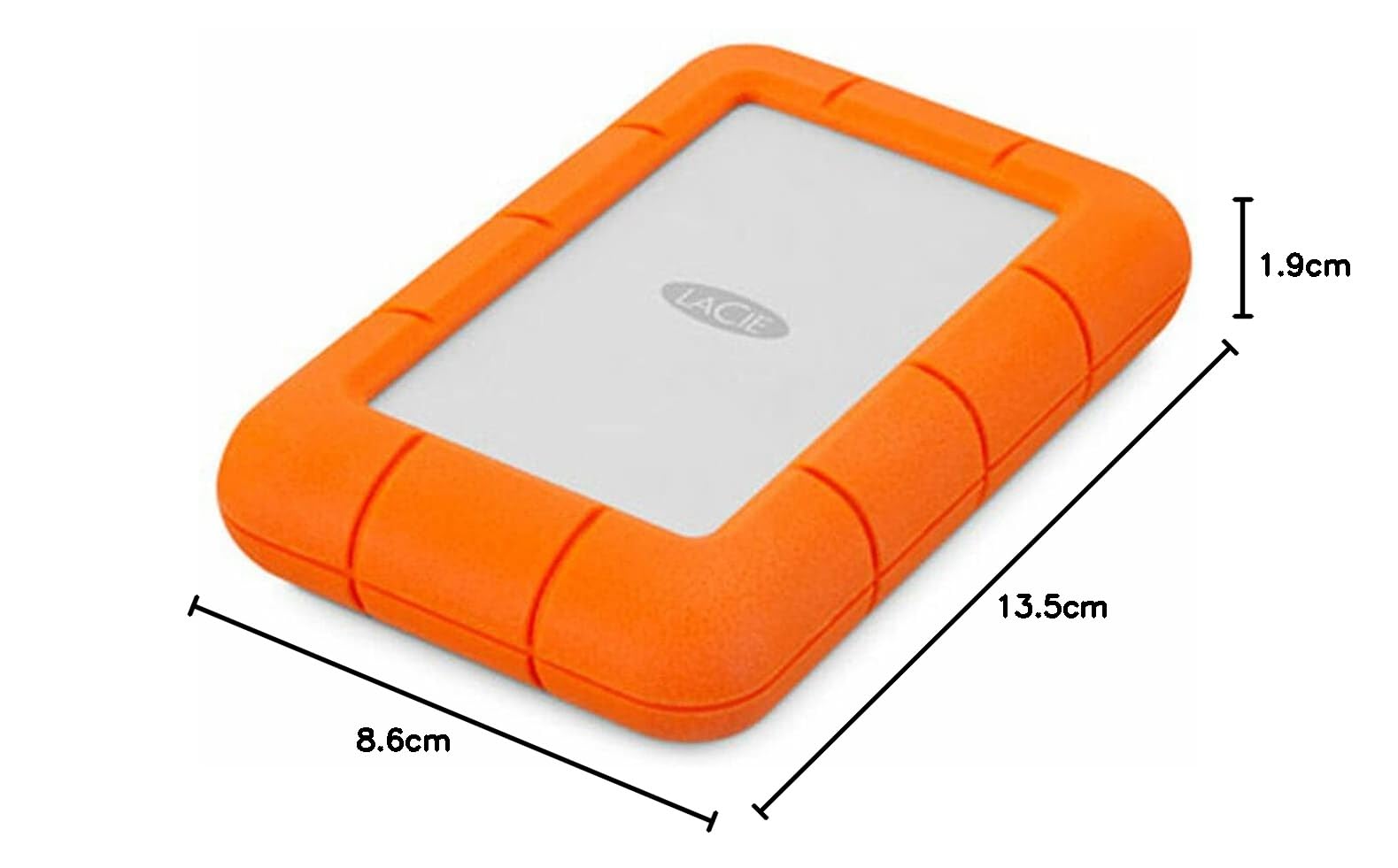 Seagate LaCie Rugged Mini - Pevný disk - 2 TB - externí (pøenosný) - USB 3.0 (9000298) thumbnail