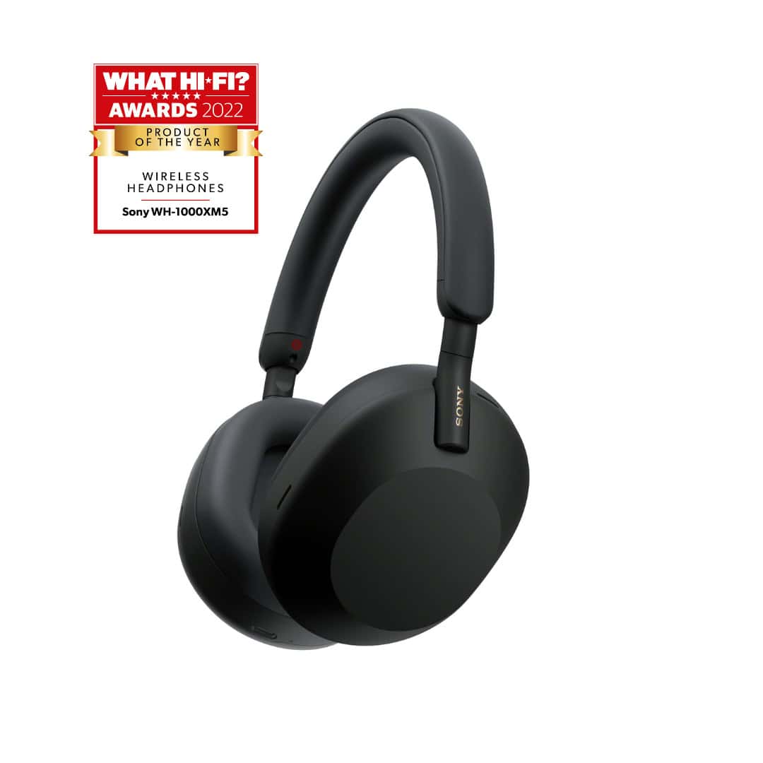 Sony WH-1000XM5 Hoofdtelefoons Bedraad en draadloos Hoofdband Oproepen/muziek Bluetooth Zwart (WH1000XM5B.CE7) thumbnail