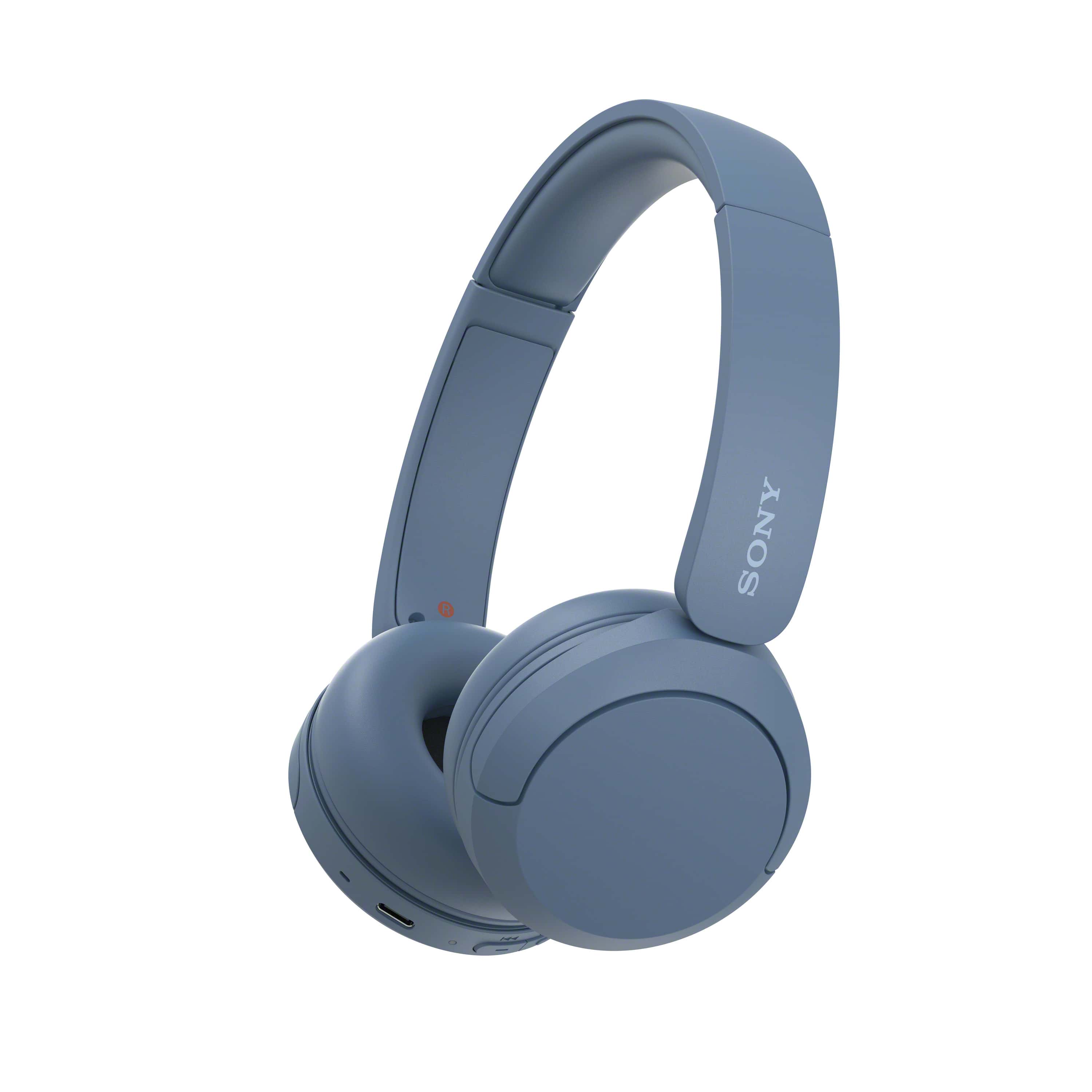 Sony WH-CH520 Headset Draadloos Hoofdband Oproepen/muziek USB Type-C Bluetooth Blauw (WHCH520L.CE7) thumbnail