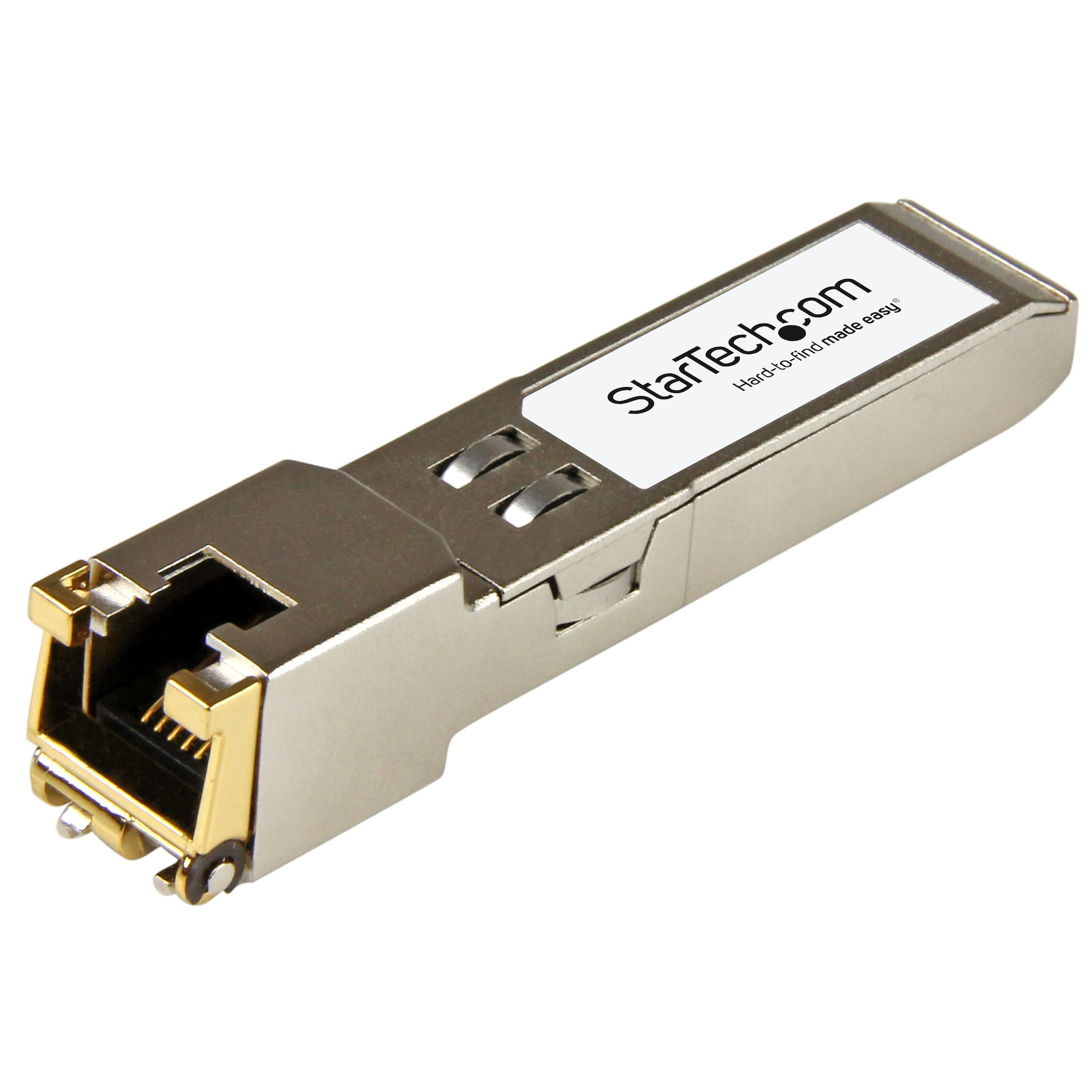 StarTech.com Extreme Networks 10070H compatibel SFP module - 1000BASE-T - SFP naar RJ45 Cat6/Cat5e - 1GE Gigabit Ethernet SFP - RJ-45 100m (10070H-ST) thumbnail