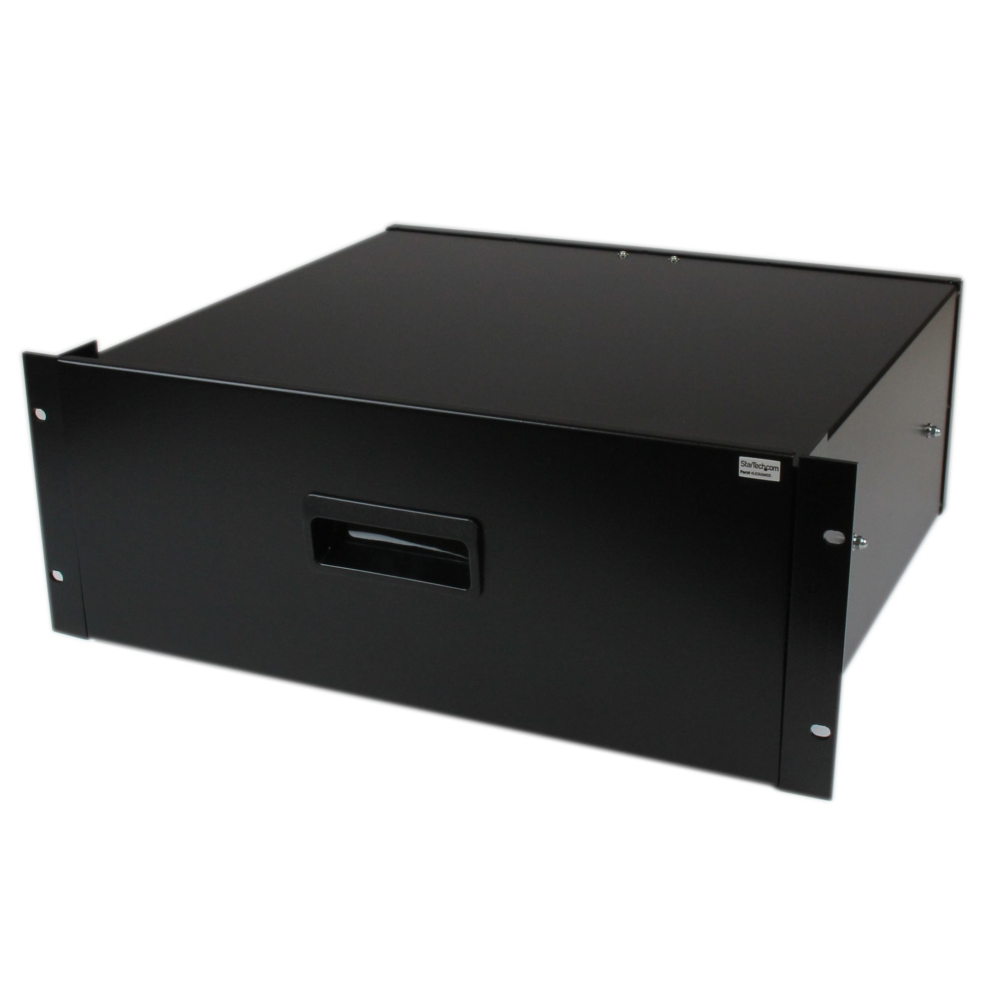 StarTech.com 4U Opberglade voor 19 inch Serverracks Serverkasten Zwart Staal (4UDRAWER) thumbnail