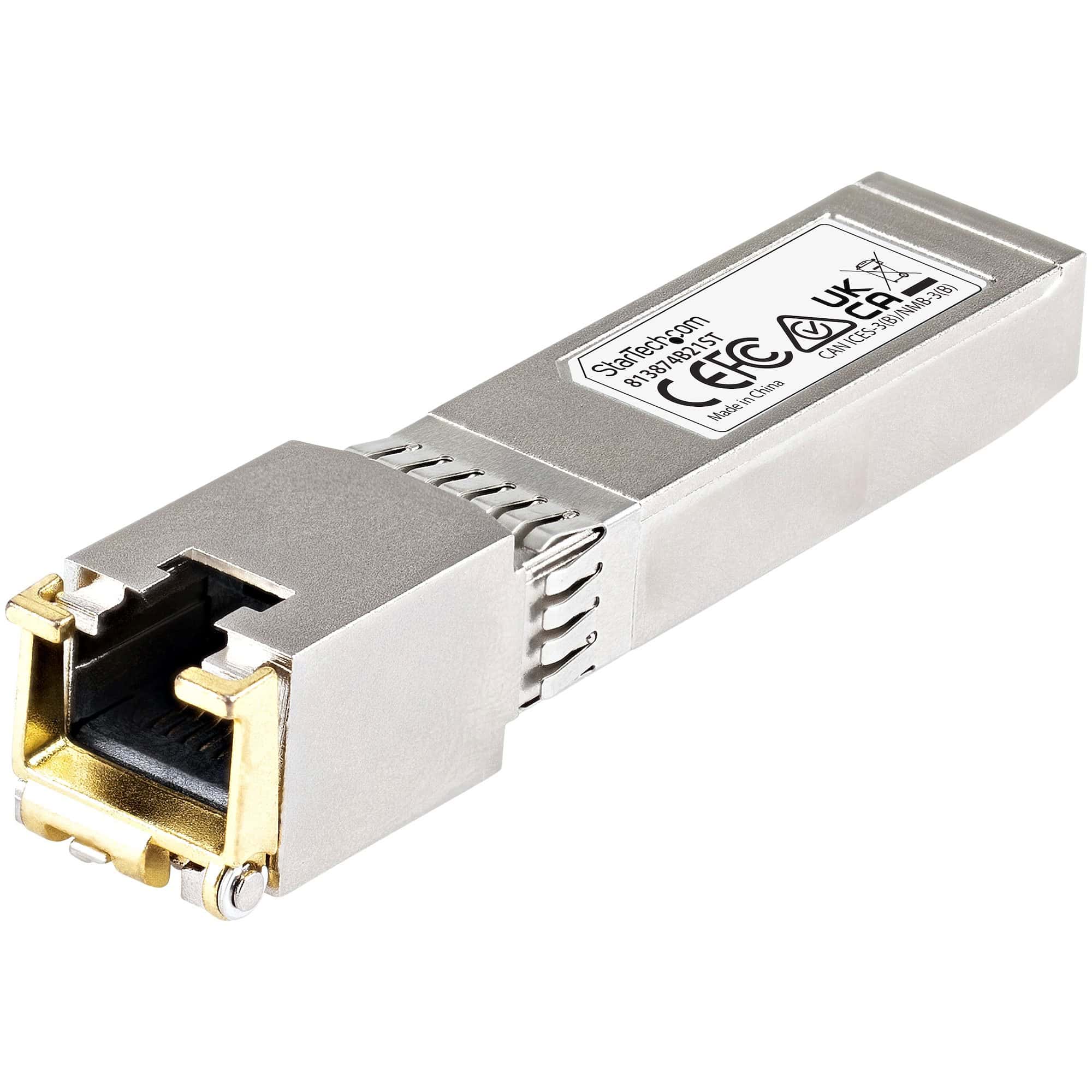 StarTech.com HPE 813874-B21 compatibel SFP+ Transceiver module - 10GBASE-T (813874B21ST) thumbnail