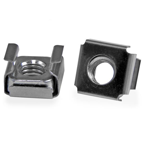 StarTech.com 50 Stuks M6 Kooimoeren voor Serverrack (CABCAGENUTS6) thumbnail