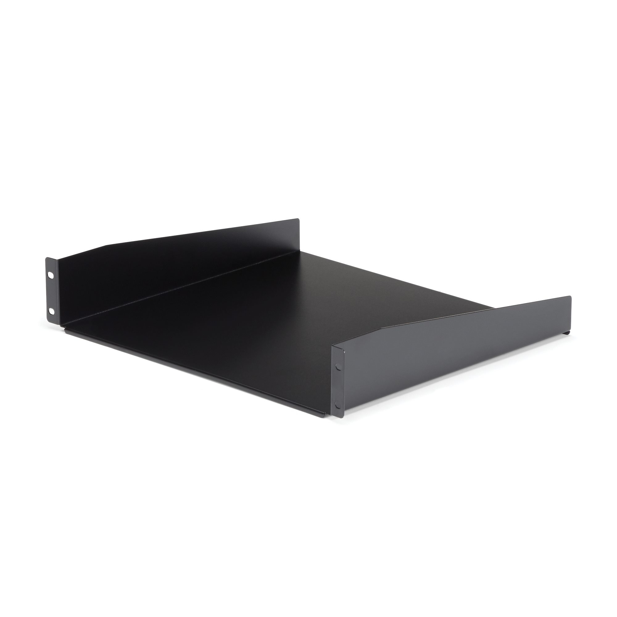 StarTech.com 2U Server Rack Schap - Universele Rack Mount Cantilever Shelf voor 19 Netwerk Kast & Apparatuur - Heavy Duty Staal - Capaciteit 20kg - Diepte 41cm (16”) - Zwart (CABSHELF) thumbnail