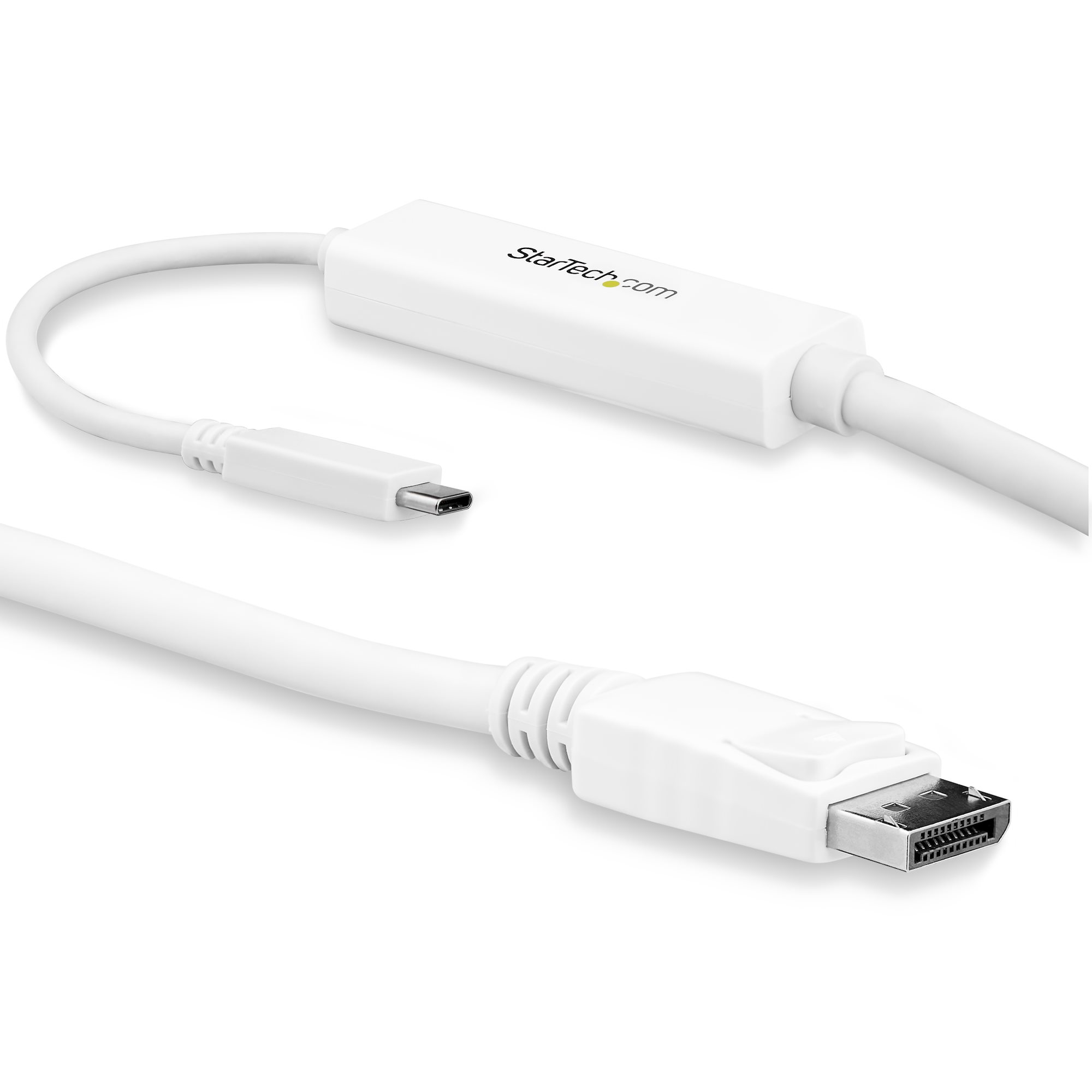 StarTech.com 3m USB C naar DisplayPort kabel - 4K 60Hz - wit (CDP2DPMM3MW) thumbnail