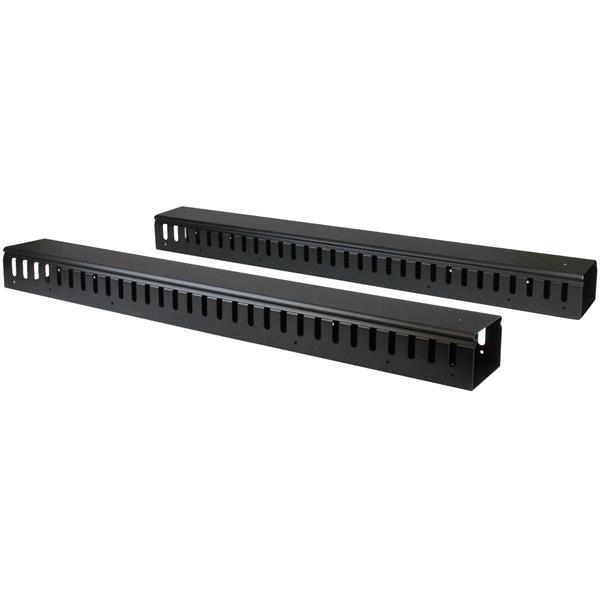 StarTech.com Verticale kabelmanager met kabelgeleiders 0U 1,8 m (CMVER40UF) thumbnail