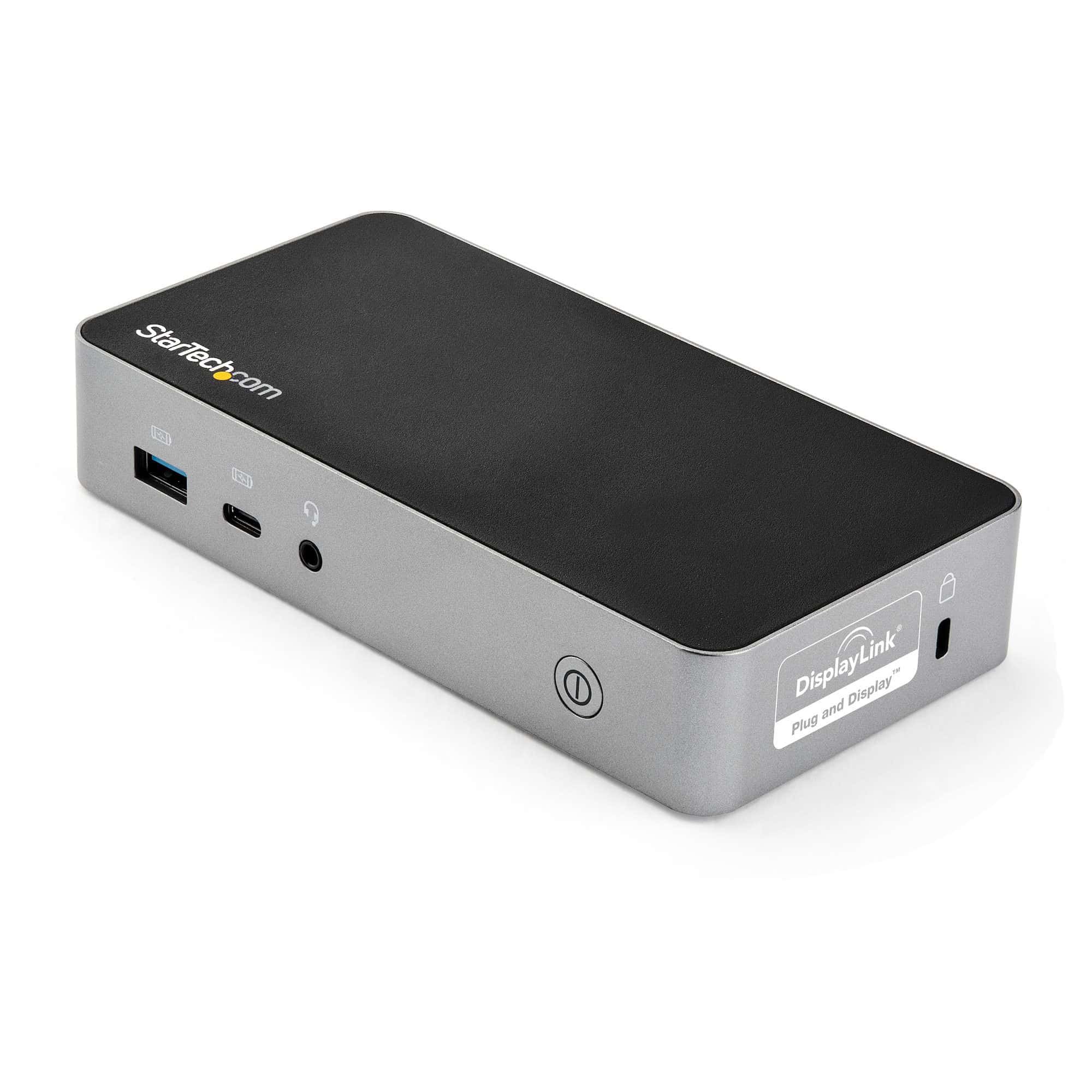 StarTech.com USB-C Dock - Dual Monitor 1080p HDMI Laptop Docking Station - 65W Power Delivery - 1x USB-C, 3x USB-A, Ethernet - Dual Video Display USB 3.1 Gen 1 Type-C Dock - Mac & Windows (DK30CHHPDEU) thumbnail