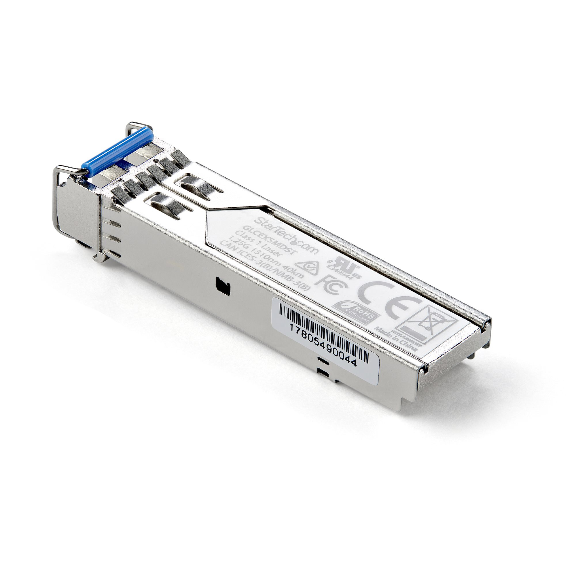 StarTech.com Gigabit glasvezel 1000BASE-EX SFP ontvanger module - Cisco GLC-EX-SMD compatibel - SM LC - 40 km (GLCEXSMDST) thumbnail
