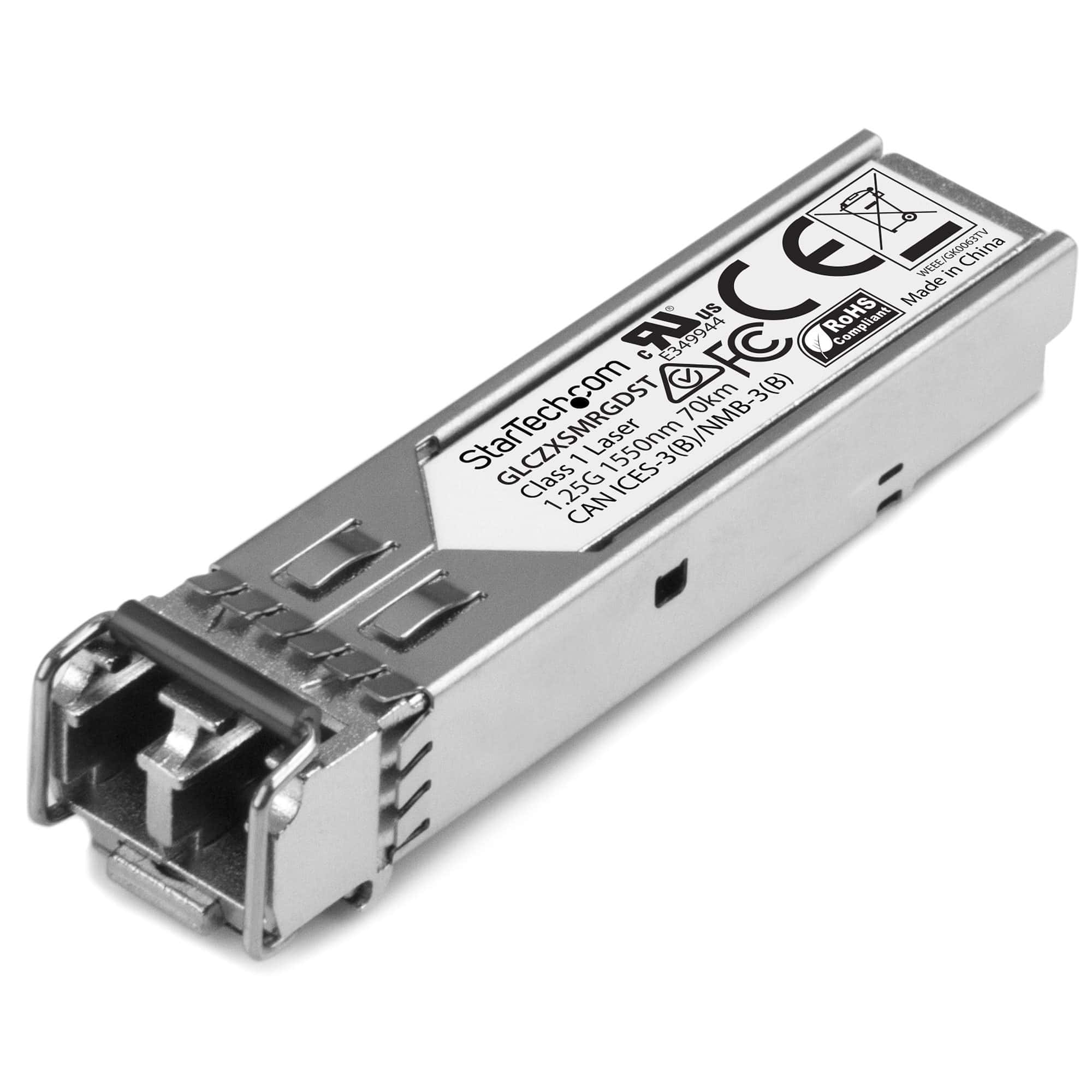 StarTech.com Cisco GLC-ZX-SM-RGD compatibel SFP Transceiver module - 1000BASE-ZX (GLCZXSMRGDST) thumbnail