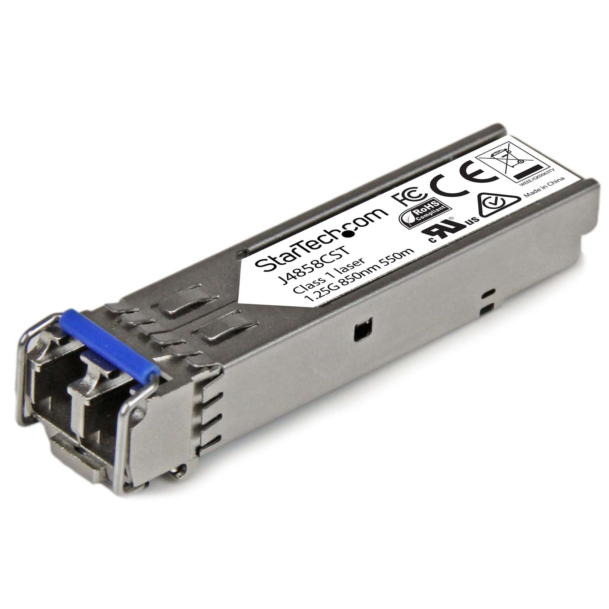 StarTech.com Gigabit Fiber SFP Transceiver Module - HPE J4858C Compatibel - MM LC met DDM - 550m (J4858CST) thumbnail