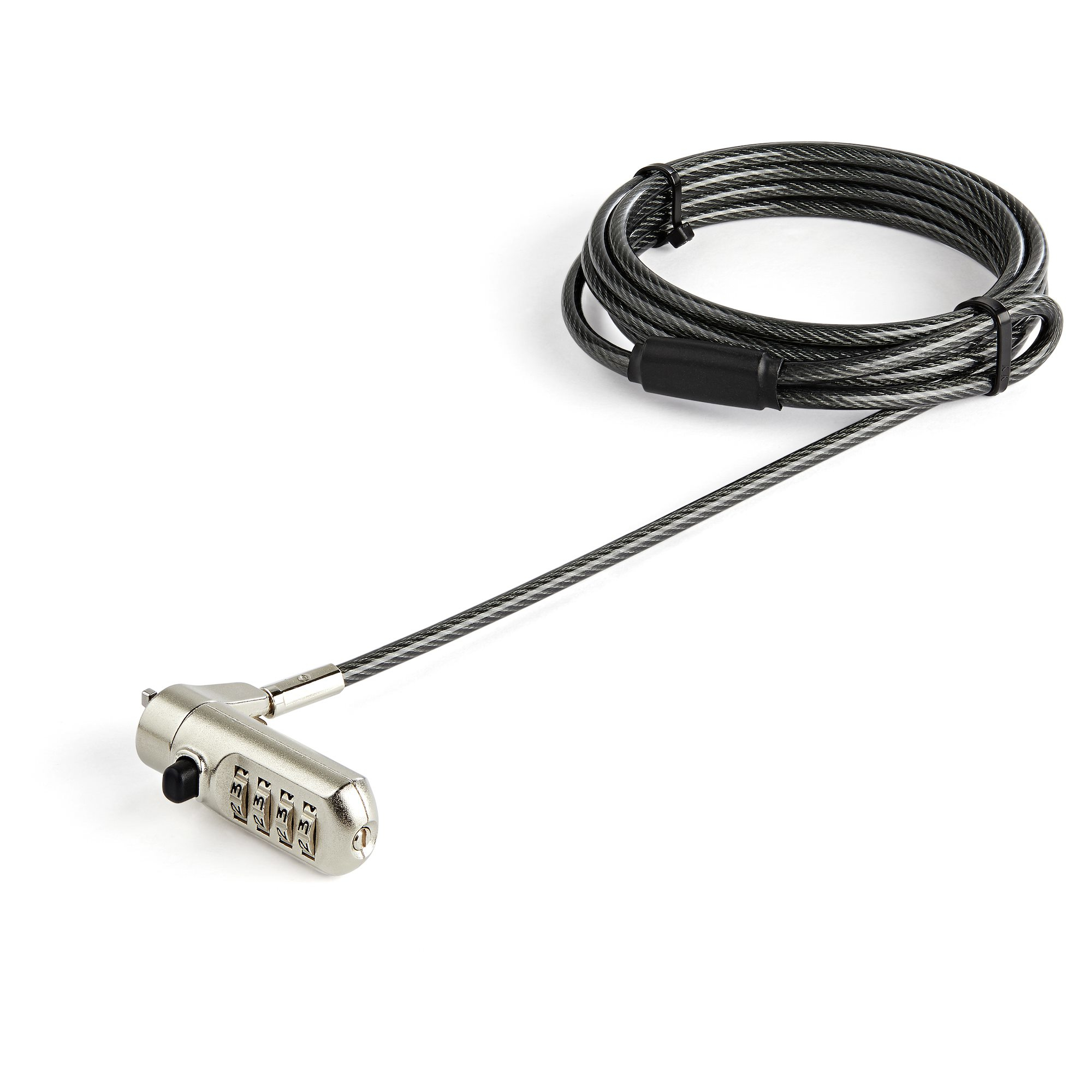 StarTech.com Laptop kabelslot nano-slot gepersonaliseerde combinatie (LTLOCKNANO) thumbnail
