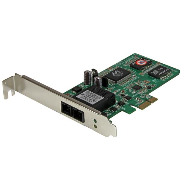 StarTech.com PCI Express (PCIe) gigabit Ethernet Multimode SC glasvezelnetwerkadapterkaart NIC 550 m (PEX1000MMSC2) thumbnail StarTech.com PCI Express (PCIe) gigabit Ethernet Multimode SC glasvezelnetwerkadapterkaart NIC 550 m (PEX1000MMSC2) thumbnail