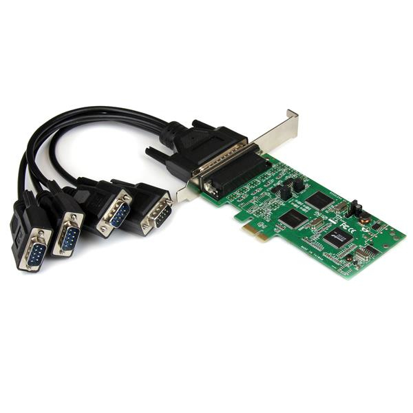 StarTech.com PCI Express PCIe seriële combokaart met 4 poorten 2 x RS232 2 x RS422 / RS485 (PEX4S232485) thumbnail