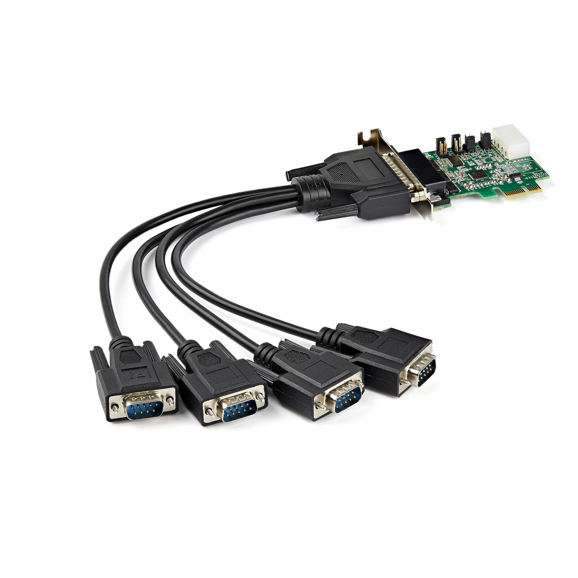 StarTech PCI-E LP - RS232 Card - Asix AX99100 (PEX4S953LP) thumbnail