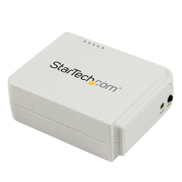 StarTech.com 1-poorts USB Wireless N netwerkprintserver met 10/100 Mbps Ethernet-poort 802.11 b/g/n (PM1115UWEU) thumbnail
