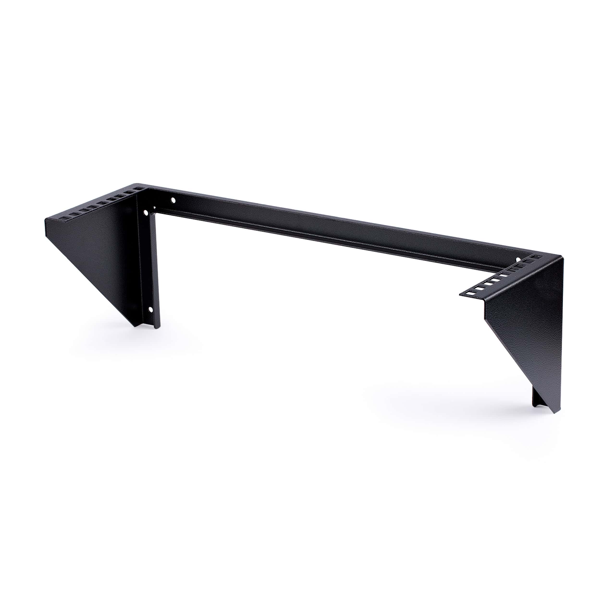 StarTech.com 3U 19 Wandmonteerbare Verticale Rack Beugel, Switch/Patch Panel Rack Bracket voor Data/AV/IT/Computer, Verticale Muurbeugel, 3U Rack voor Cabinet en Server Ruimte, 68kg Draagvermogen (RK319WALLV) thumbnail