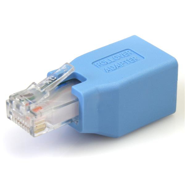 StarTech.com Cisco Console Rollover Adapter voor RJ45 Ethernet Kabel M/F (ROLLOVER) thumbnail