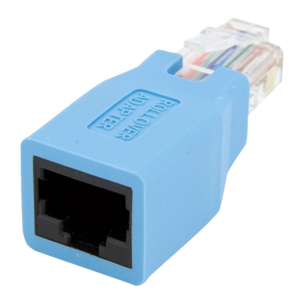 StarTech.com Cisco Console Rollover Adapter voor RJ45 Ethernet Kabel M/F (ROLLOVER) thumbnail