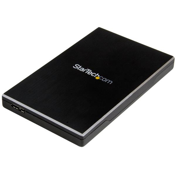 StarTech.com USB 3.1 Gen 2 (10 Gbps) behuizing voor 2,5 inch SATA-schijven (S251BMU313) thumbnail StarTech.com USB 3.1 Gen 2 (10 Gbps) behuizing voor 2,5 inch SATA-schijven (S251BMU313) thumbnail