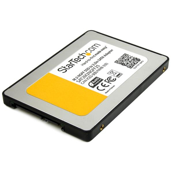 StarTech.com M.2 SSD naar 2,5 inch SATA III-adapter NGFF Solid-State Drive Converter met beschermende behuizing (SAT2M2NGFF25) thumbnail StarTech.com M.2 SSD naar 2,5 inch SATA III-adapter NGFF Solid-State Drive Converter met beschermende behuizing (SAT2M2NGFF25) thumbnail