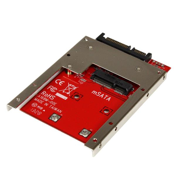 StarTech.com mSATA SSD naar 2,5 inch SATA-adapter / converter (SAT32MSAT257) thumbnail