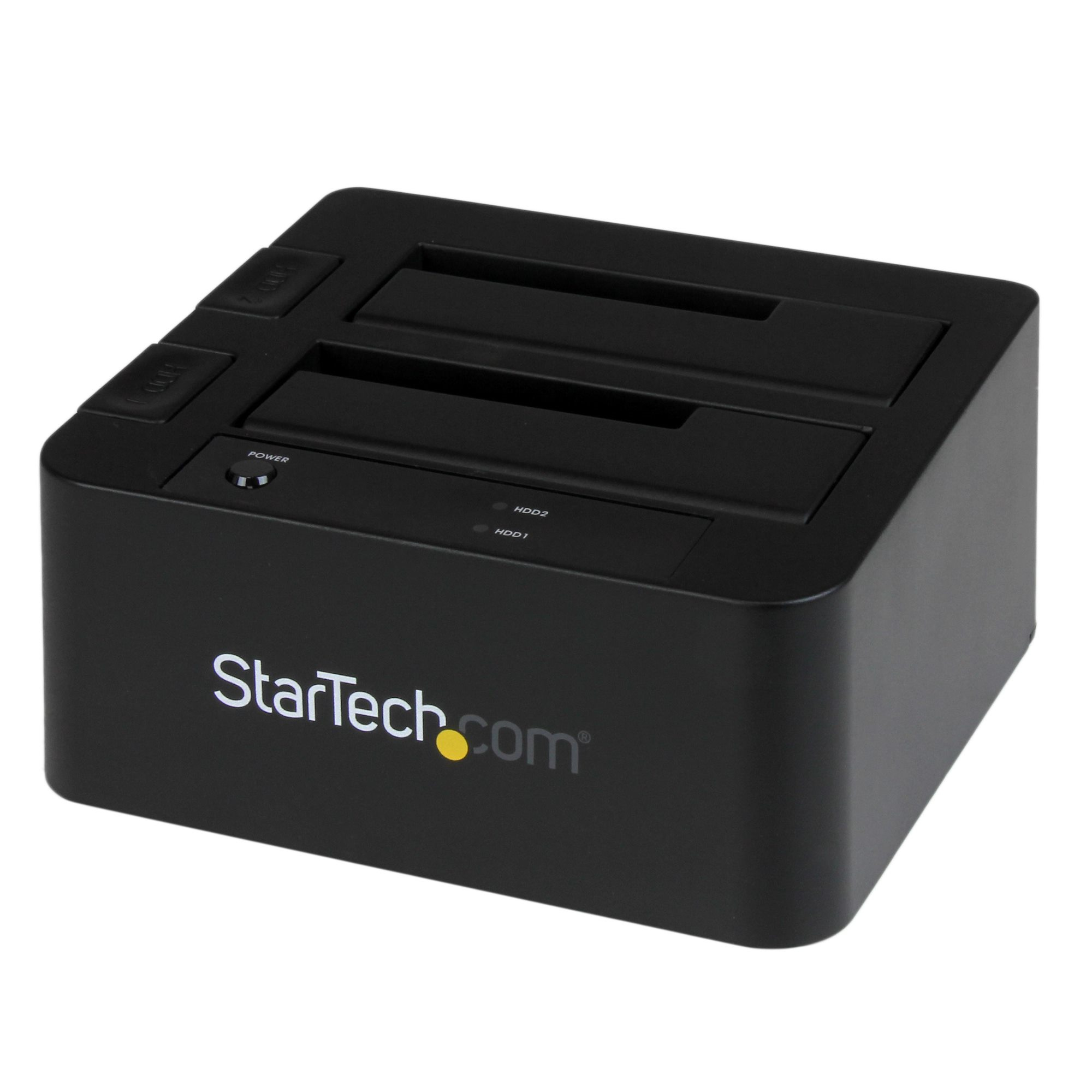 StarTech.com USB 3.0 / eSATA dubbel harde-schijf docking station met UASP voor 2,5/3,5 inch SATA SSD / HDD SATA 6 Gbps (SDOCK2U33EB) thumbnail StarTech.com USB 3.0 / eSATA dubbel harde-schijf docking station met UASP voor 2,5/3,5 inch SATA SSD / HDD SATA 6 Gbps (SDOCK2U33EB) thumbnail