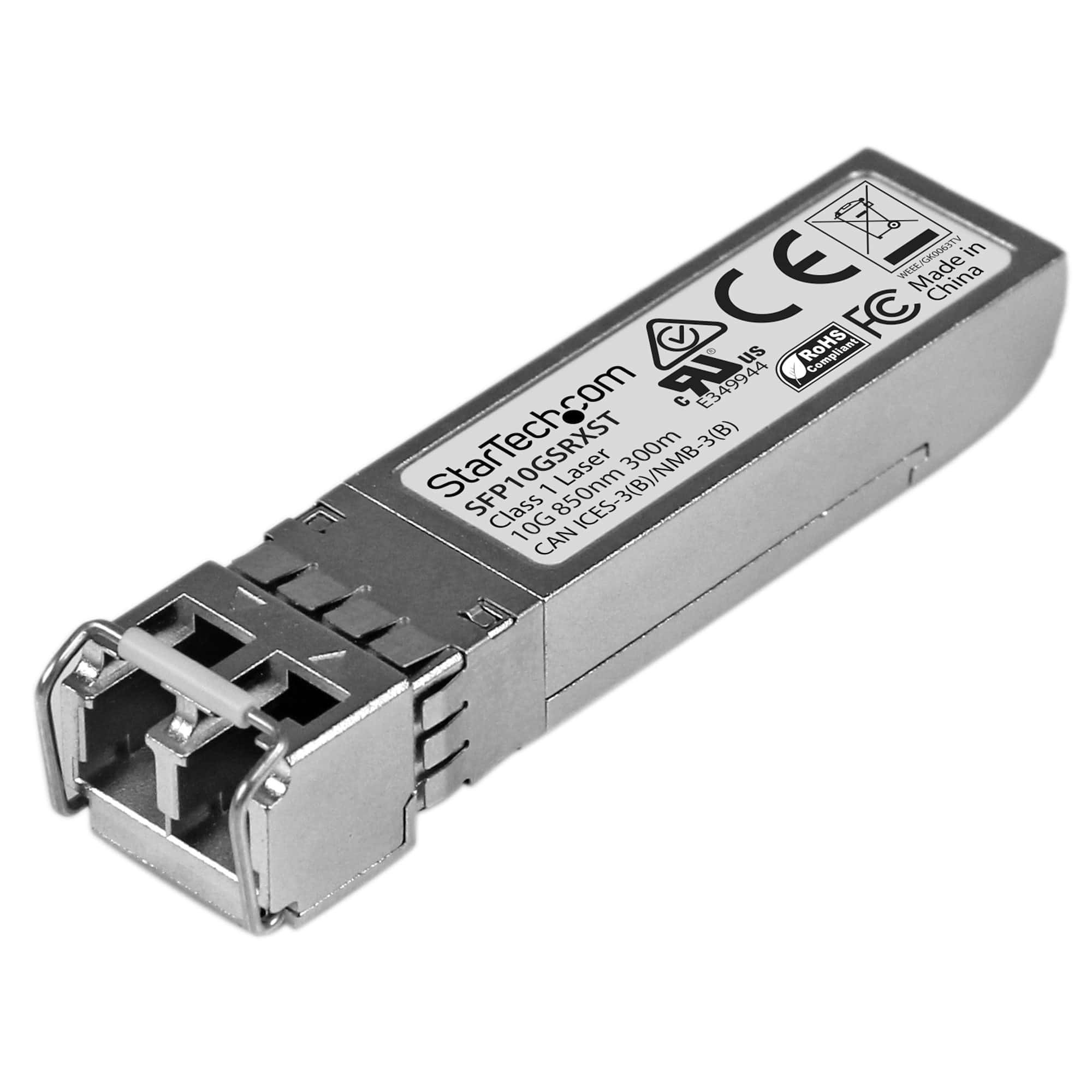 StarTech.com Cisco SFP-10G-SR-X compatibel SFP+ Transceiver module - 10GBASE-SR (SFP10GSRXST) thumbnail