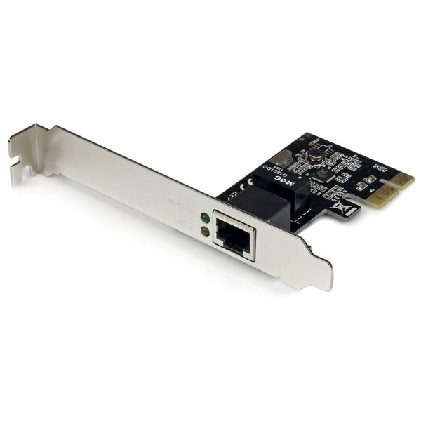 StarTech.com 1-poort PCI Express PCIe gigabit netwerkserver NIC-kaart dubbelprofiel (ST1000SPEX2) thumbnail