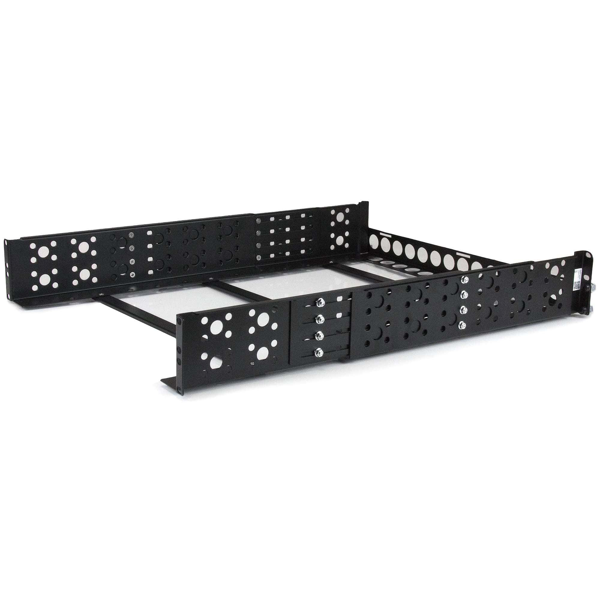 StarTech.com 2U Vaste 19 universele serverrack rails met verstelbare diepte (UNIRAILS2U) thumbnail