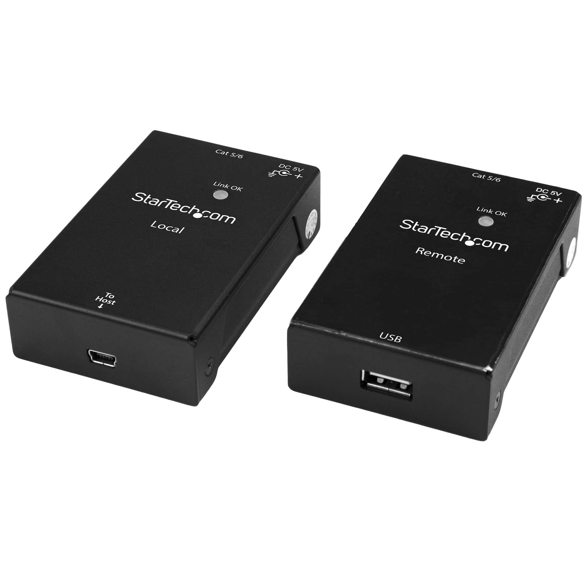 StarTech.com 1-Poorts USB 2.0 over -Cat5 of -Cat6 extender kit 50 m (USB2001EXTV) thumbnail