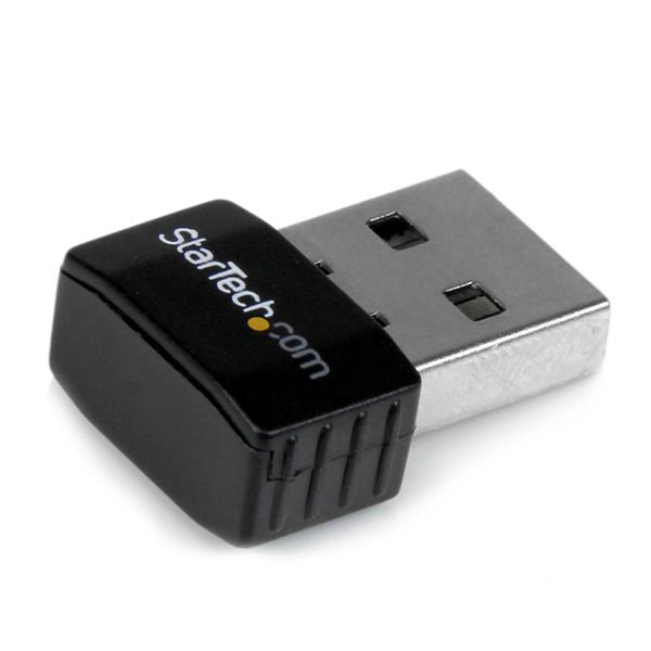 StarTech.com USB 2.0 300 Mbps Mini draadloos-N netwerkadapter 802.11n 2T2R wifi-adapter (USB300WN2X2C) thumbnail