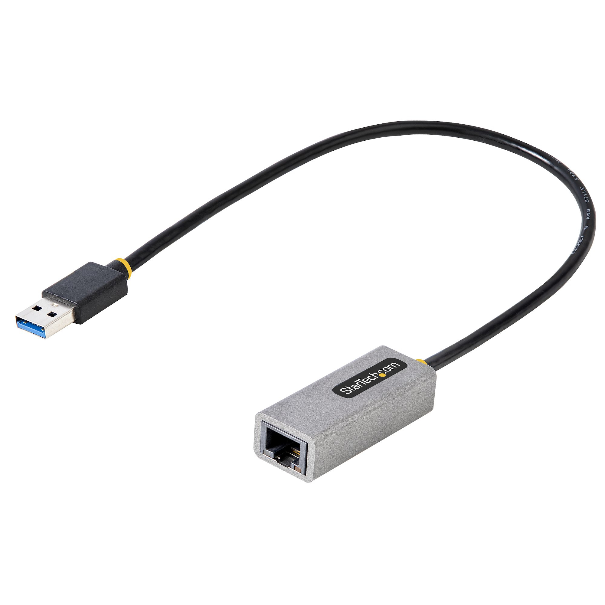 StarTech.com USB 3.0 naar Gigabit Ethernet Netwerkadapter, 10/100/1000 Mbps, USB 3.0 naar RJ45 LAN Adapter, USB 3.0 Ethernet Adapter (GbE), 30cm Kabel, Driverloze Installatie (USB31000S2) thumbnail