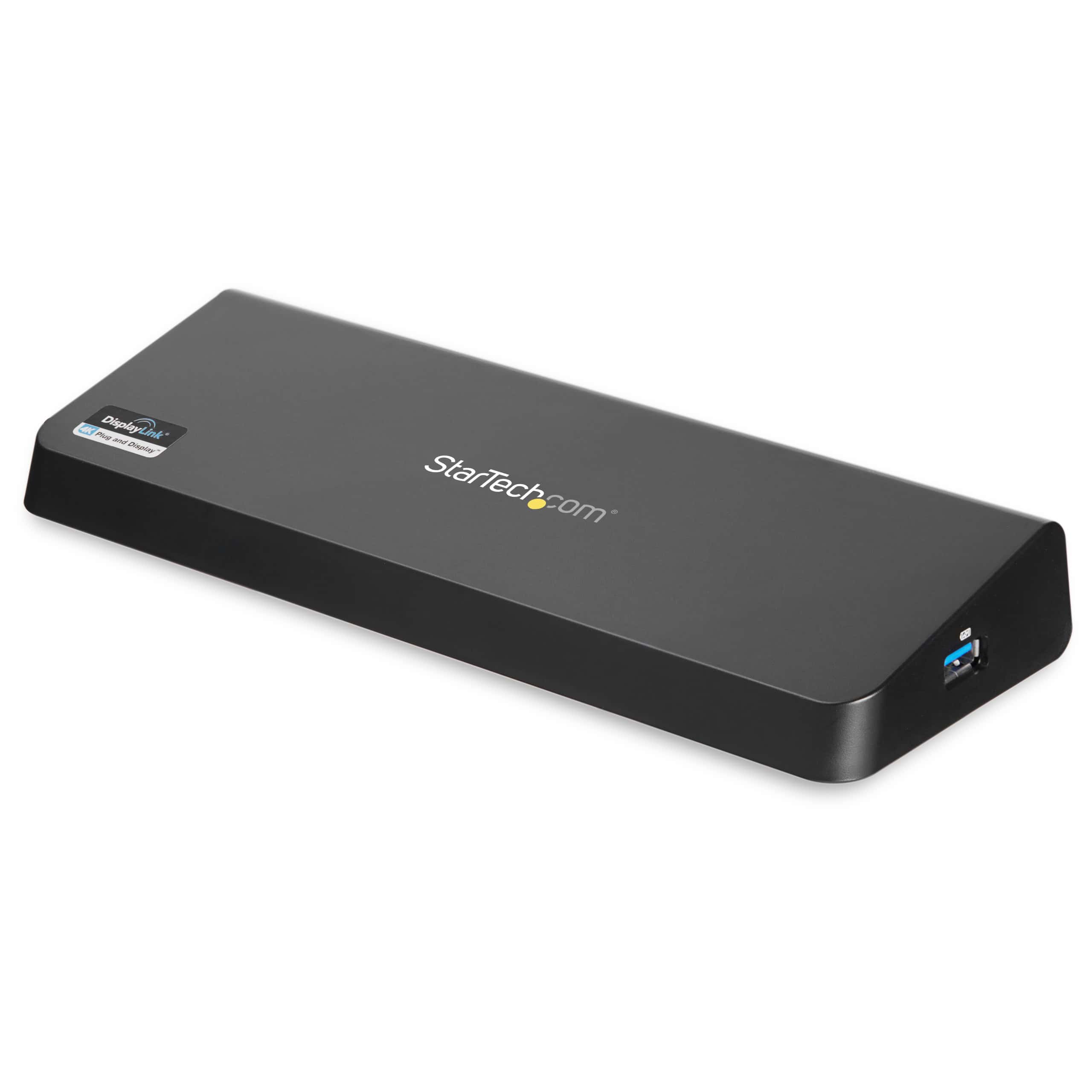 StarTech.com USB 3.0 Dock, Dual Monitor met HDMI & 4K DisplayPort, USB 3.0 naar 4x USB-A, Ethernet, HDMI en DP, Universeel USB Type A Laptop Docking Station voor Mac & Windows (USB3DOCKHDPC) thumbnail