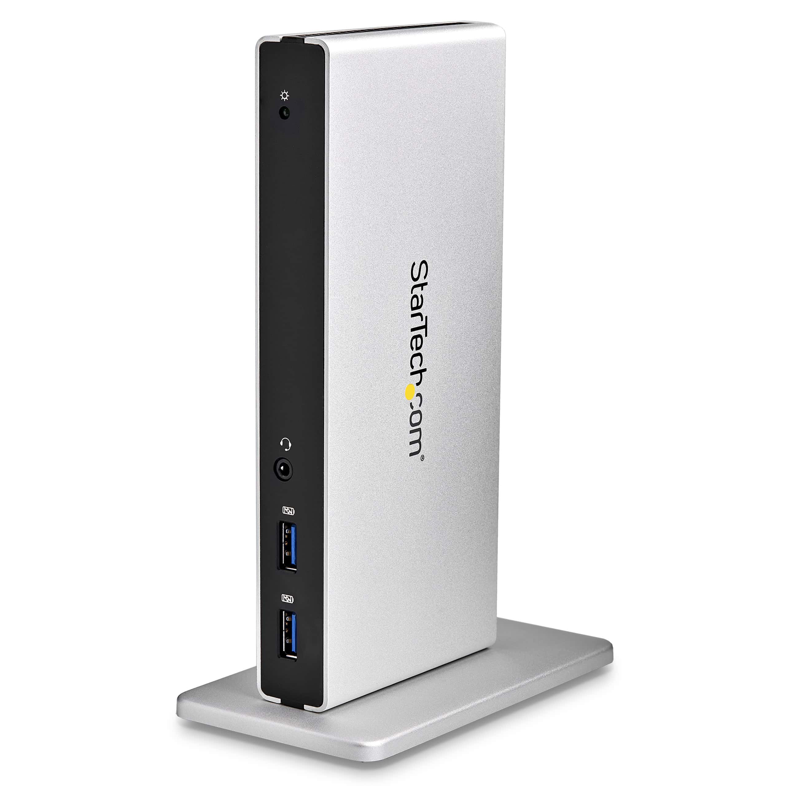 StarTech.com Dual-monitor USB 3.0 docking station met DVI en verticale standaard (USB3SDOCKDD) thumbnail