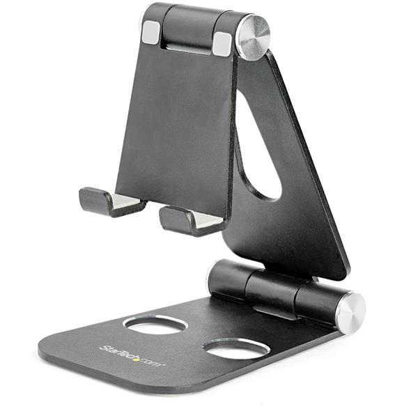 StarTech.com Telefoonhouder / tablet houder universeel multi angle opvouwbaar zwart (USPTLSTNDB) thumbnail