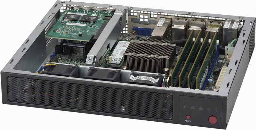 Supermicro CSE-E300 computerbehuizing Rack Zwart (CSE-E300) thumbnail