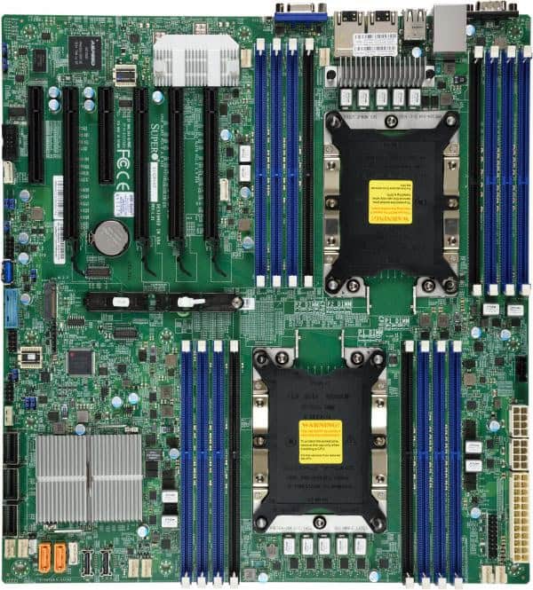 Supermicro X11DPi-N Intel® C621 Verlengd ATX (MBD-X11DPI-N-O) thumbnail