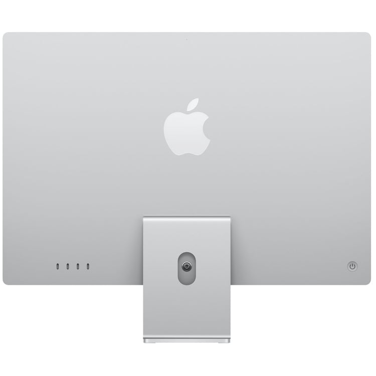 APPLE iMac Z1K1 59,62cm 23,5Zoll Standardglas M4 10C CPU/10C GPU/16C N.E. 24GB 1TB SSD Gbit Eth MM NumKey TID DE Silber (Z1K1-MC (Z1K1-MCR24D/A-07HWIA) thumbnail