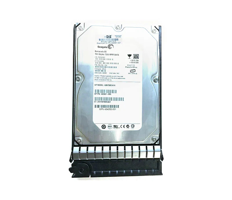 HP 750GB SATA hard disk drive, (064-0341-001) thumbnail