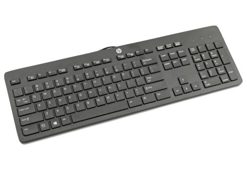 HP 803181-181 toetsenbord Kantoor USB Belgisch Zwart (803181-181) thumbnail