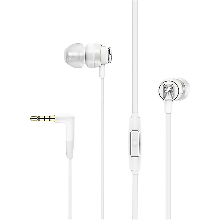 Sennheiser CX 300S - Ohrhörer mit Mikrofon - Ohrstöpsel (CX300S white) (CX300S WHITE) thumbnail