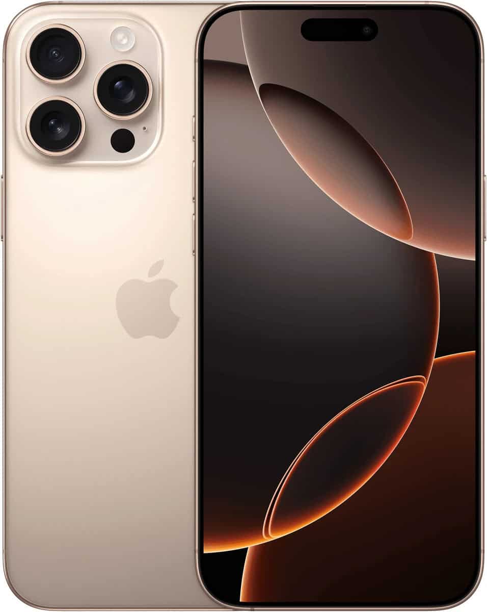 Apple iPhone 16 Pro Max 6.9 Inch 256GB - Natural Titanium (MYWY3QN/A) thumbnail
