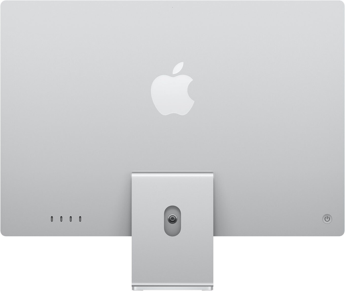 APPLE iMac Z1K1 59,62cm 23,5Zoll Standardglas M4 10C CPU/10C GPU/16C N.E. 24GB 2TB SSD Gbit Eth MM NumKey TID DE Silber (Z1K1-MC (Z1K1-MCR24D/A-07HWAH) thumbnail