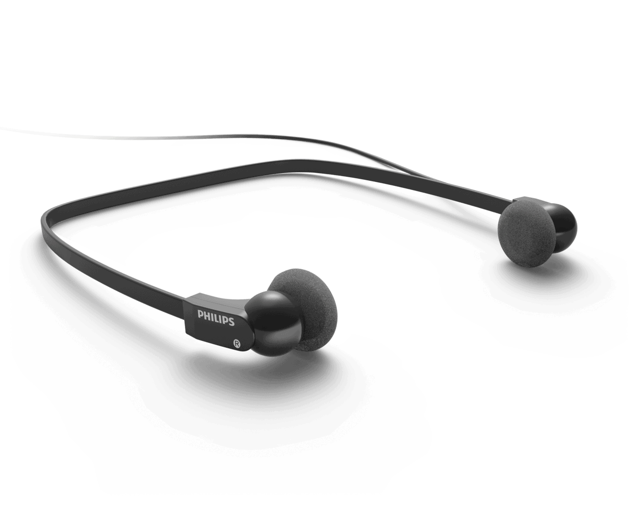Philips stereo earphones, 3.5 mm plug, LFH 0334 (LFH0334) thumbnail